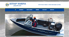 Desktop Screenshot of kitsapmarina.com